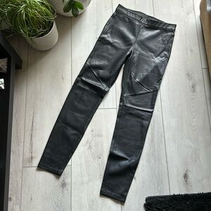 Free People faux leather leggings // size 25